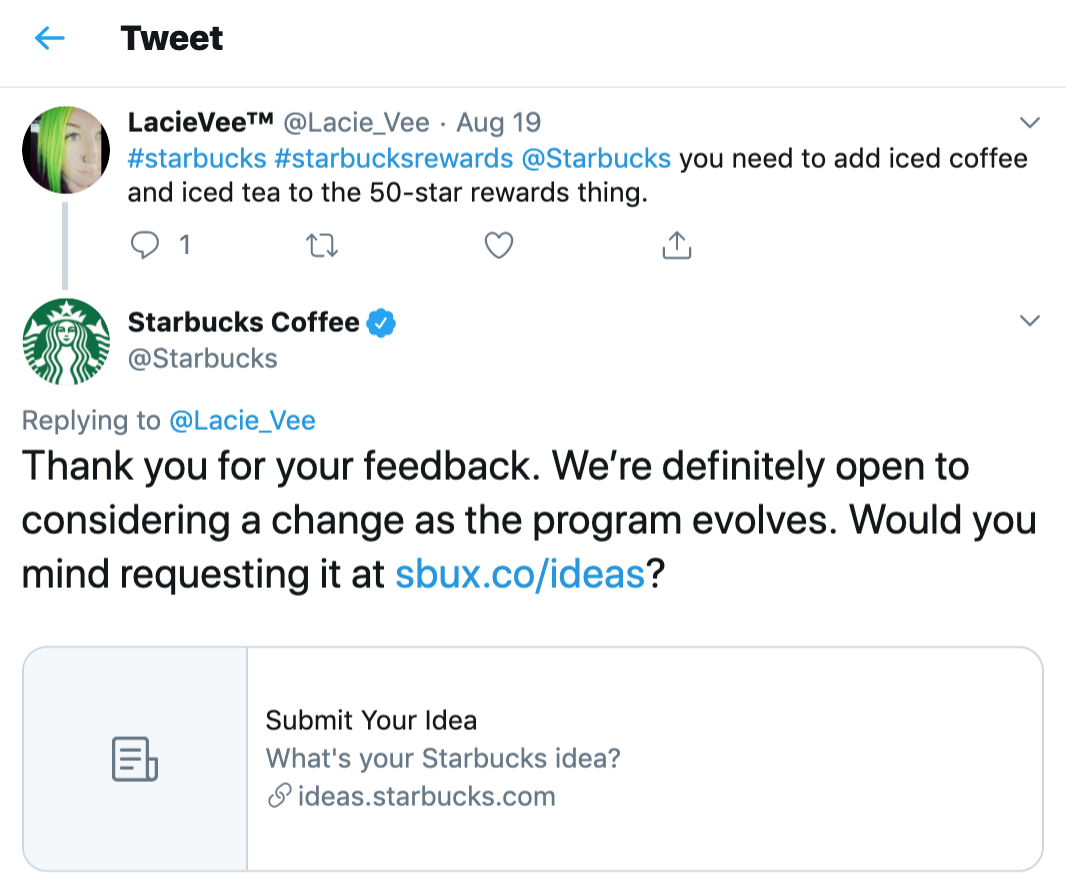 Starbucks Customer Service | Marketing Strategy | Agency Vista