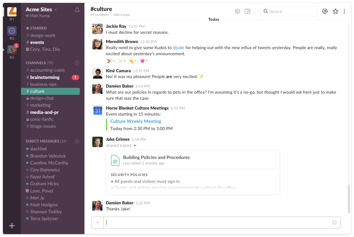 Slack | Agency Vista