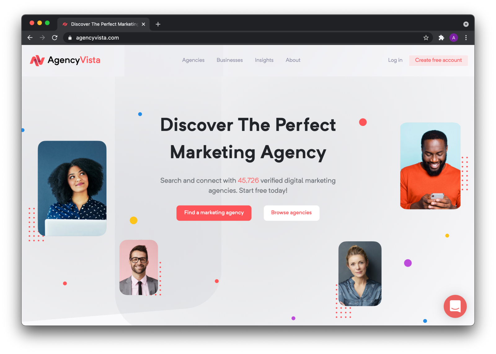 Agency Vista - Get clients for your digital marketing agency