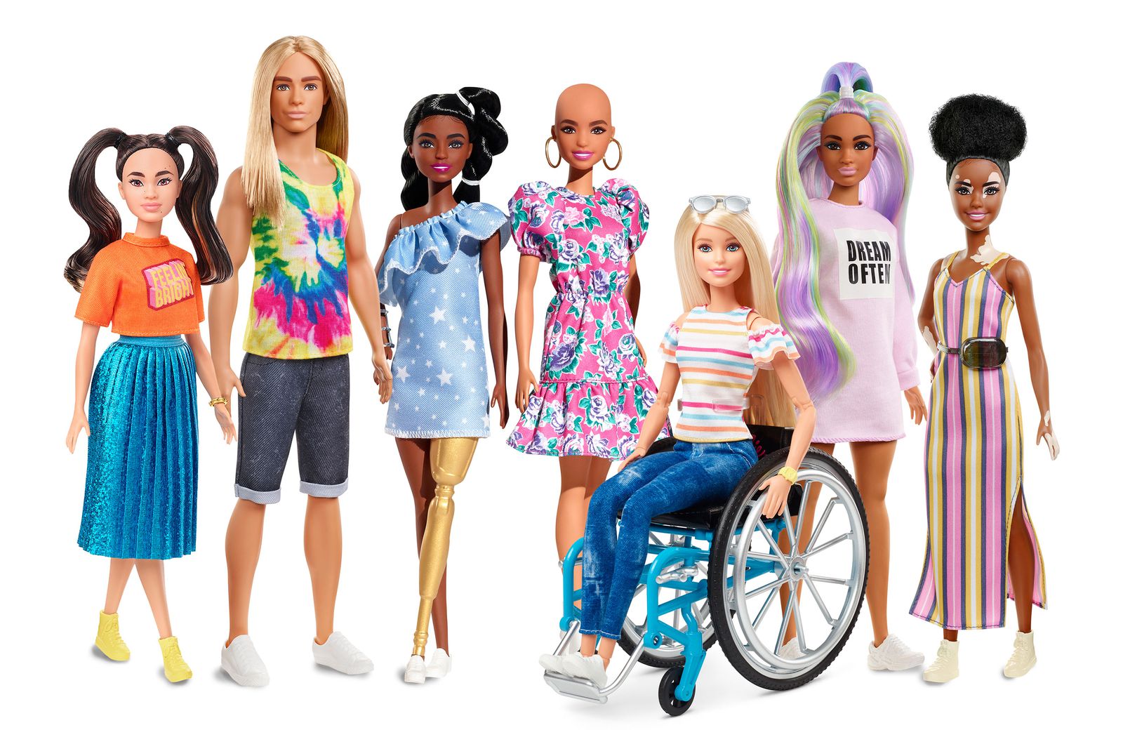 Diverse Barbie's