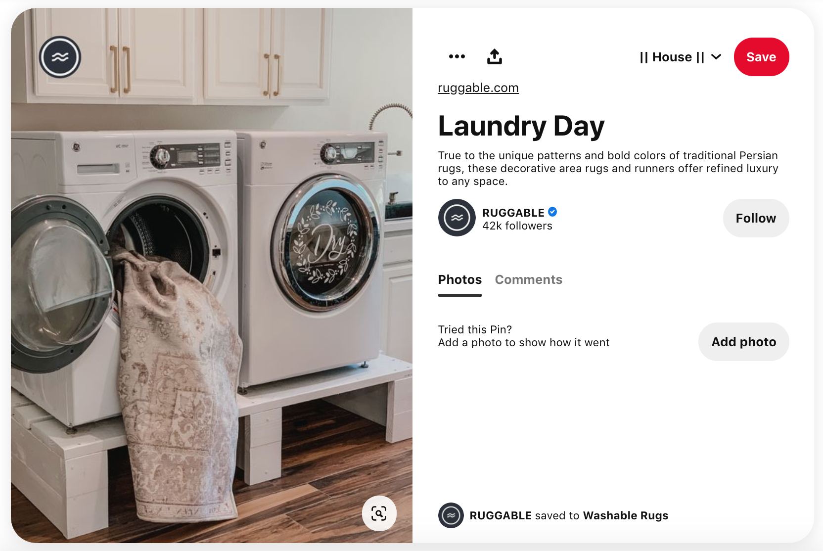 Brands on Pinterest | Ruggable