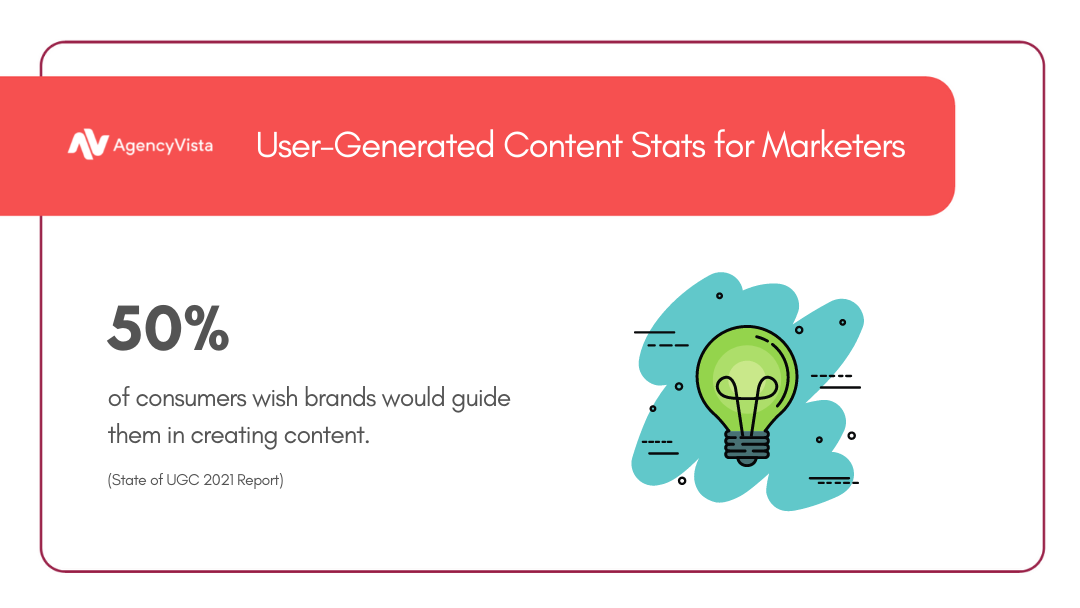 User-generated content stats - Agency Vista