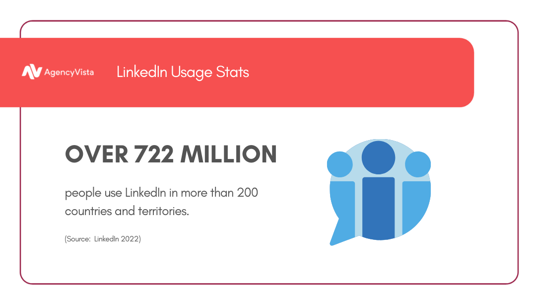 LinkedIn stats 2022 | Agency Vista