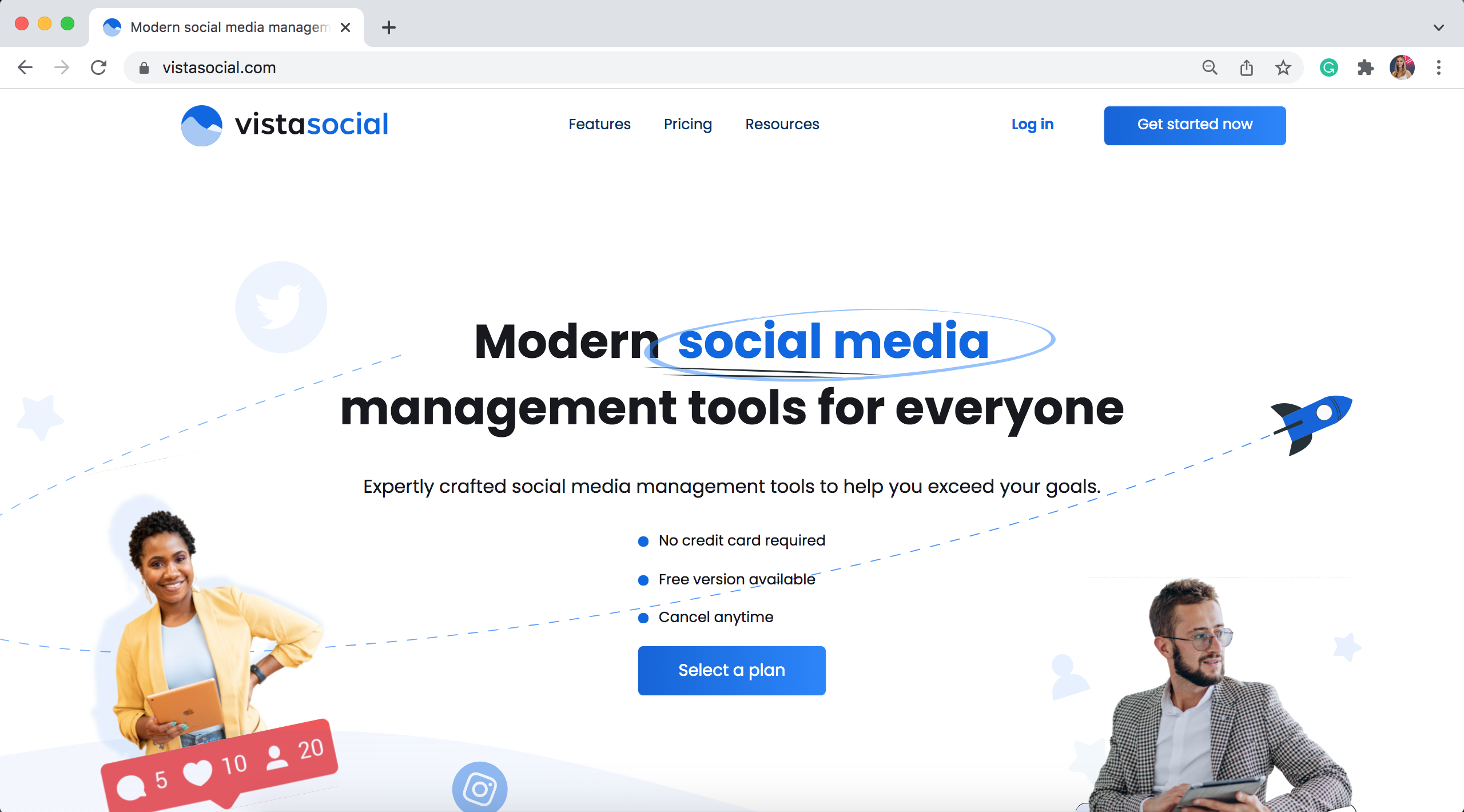 Social Media Management Tools for Agencies: Vista Social