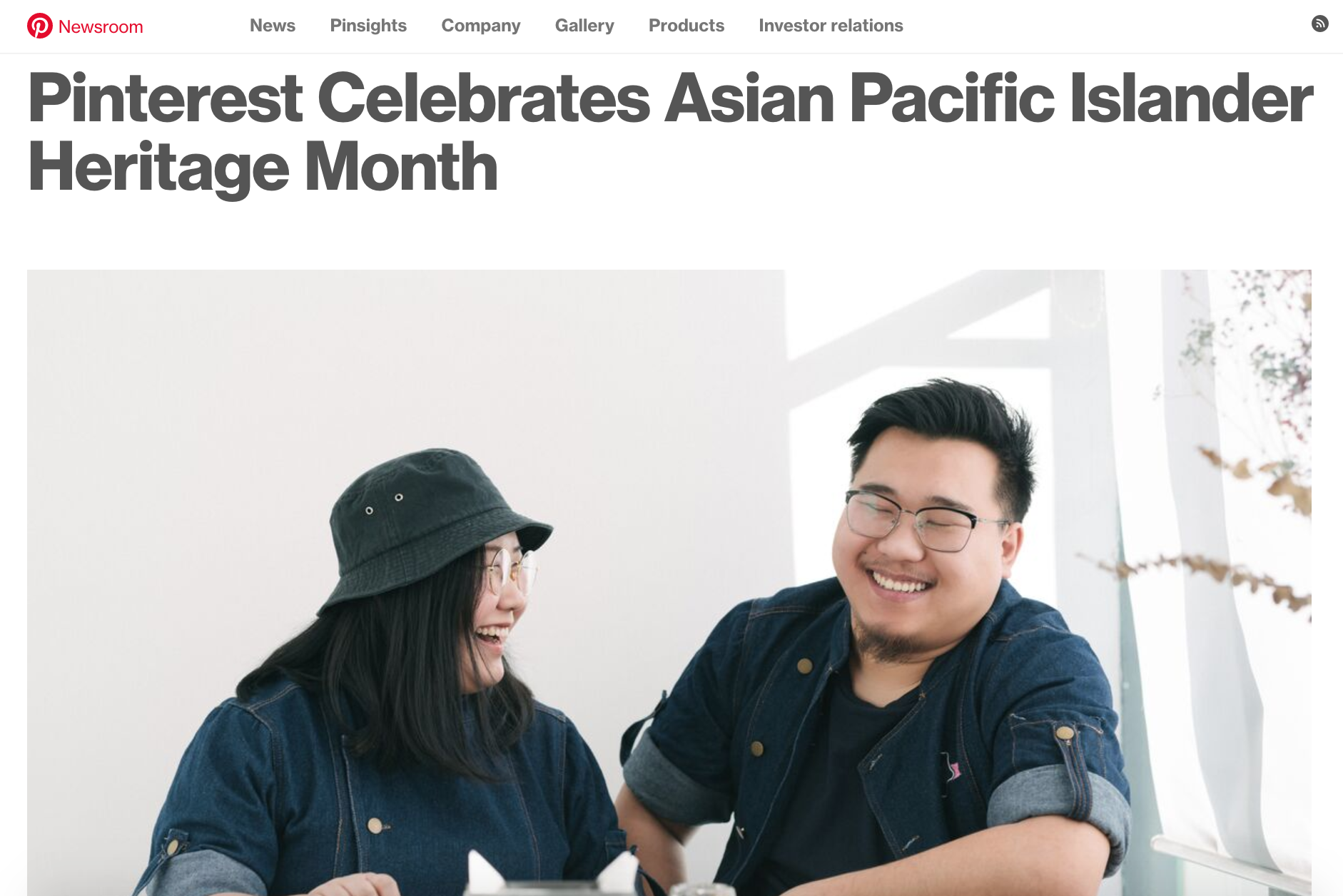 Pinterest Celebrates Asian Pacific Islander Heritage Month | Agency Vista