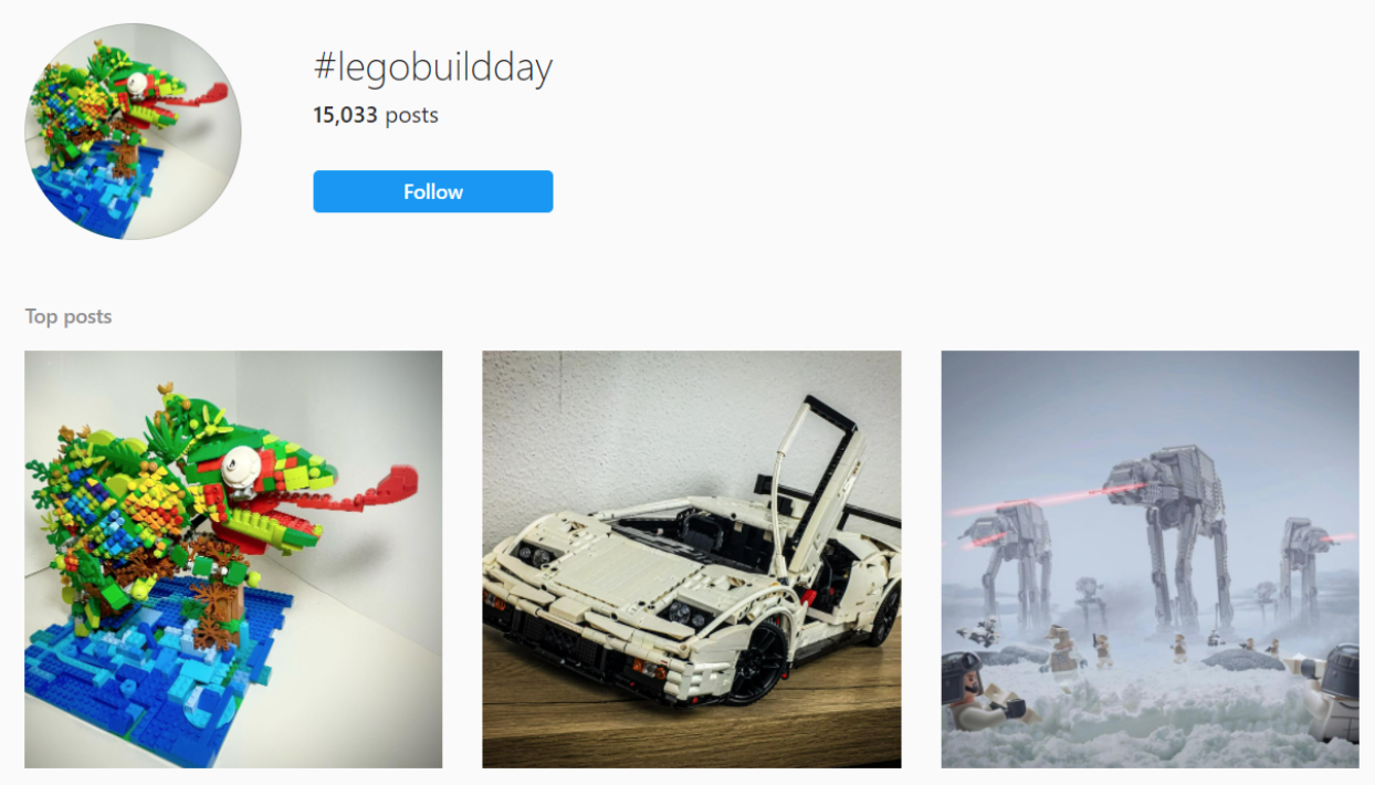 #LegoBuildDay campaign UGC | Agency Vista